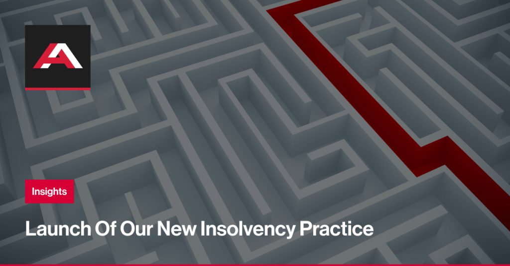 Launch of our new insolvency practice